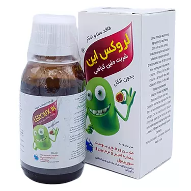 شربت لروکس این ملین گیاهی 120 میلی‌لیتر بنیان کسری سرشت سلامت